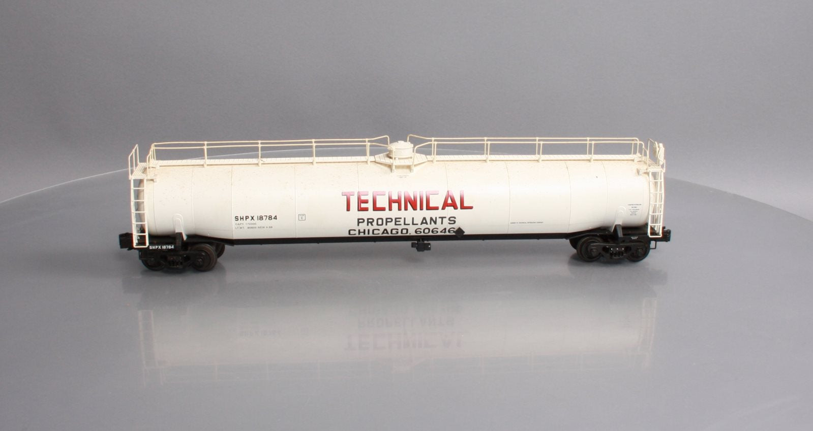 Atlas 6405-2 O Scale Technical Propellants 33K Gallon Tank Car #18784 (3Rail)