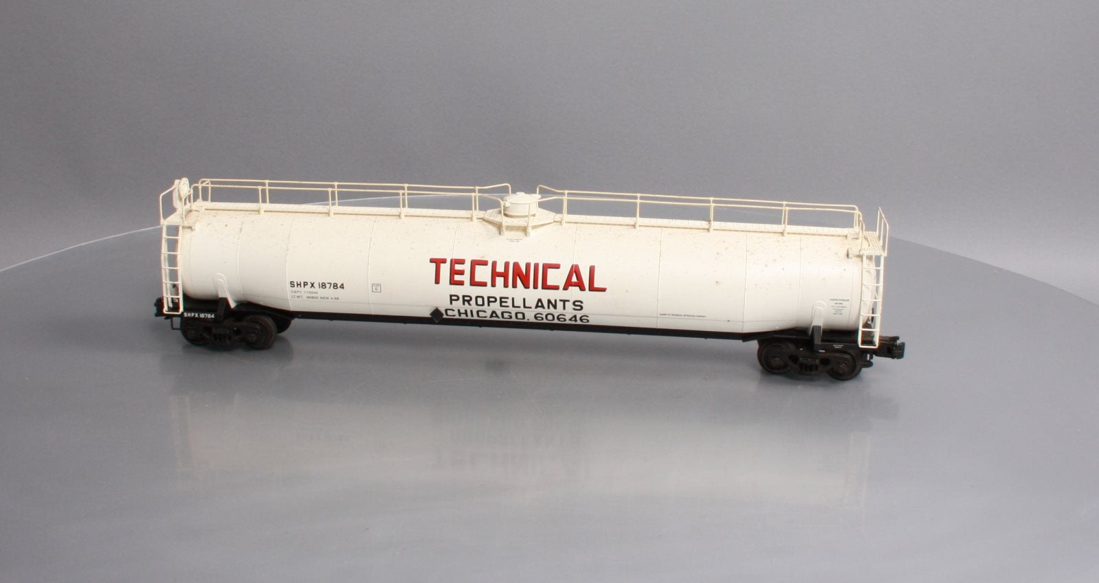 Atlas 6405-2 O Scale Technical Propellants 33K Gallon Tank Car #18784 (3Rail)
