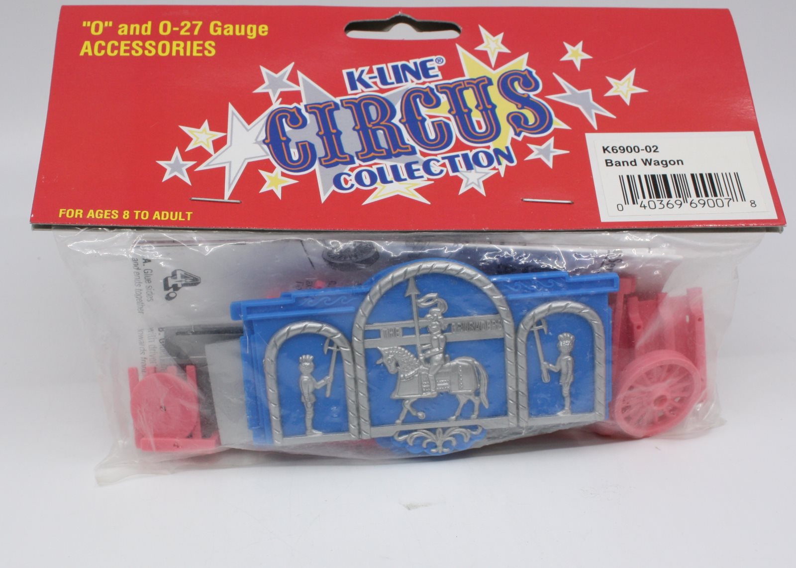 K-Line K6900-02 O/O-27 Scale Circus Collection Band Wagon Plastic Kit