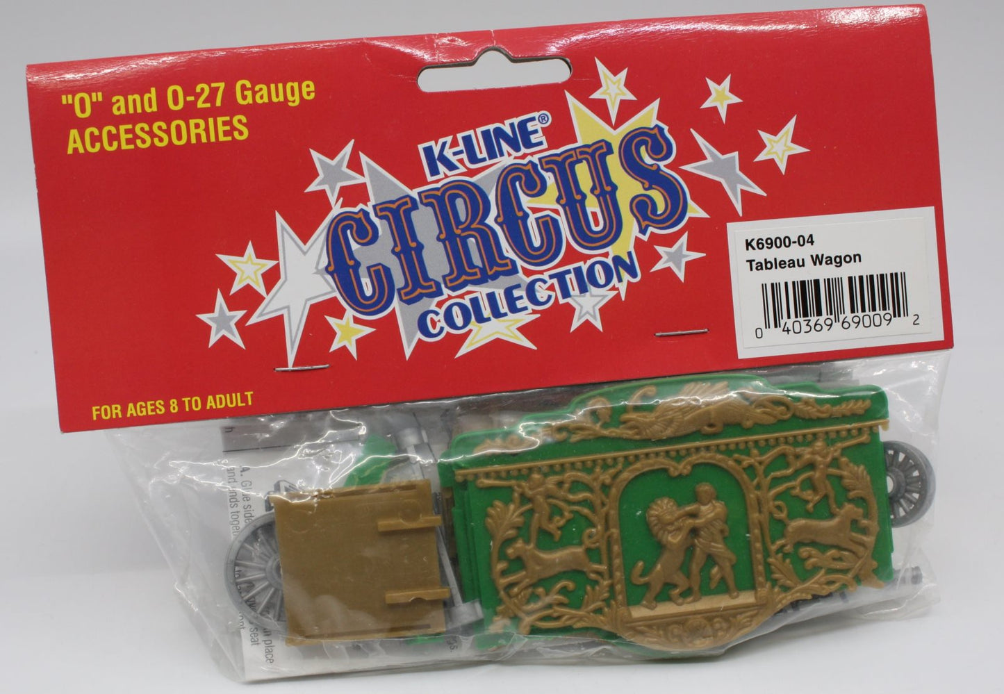 K-Line K6900-04 Circus Collection Tableau Wagon Kit