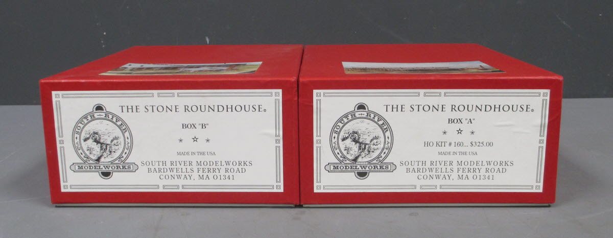 South River Model Works 160 HO The Stone Roundhouse Box "A" & "B" Kit