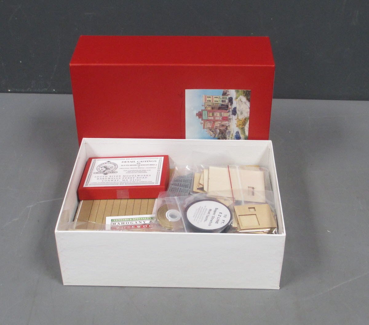 South River Model Works 230 HO Currier & Sons Cabinet Makers Building Kit