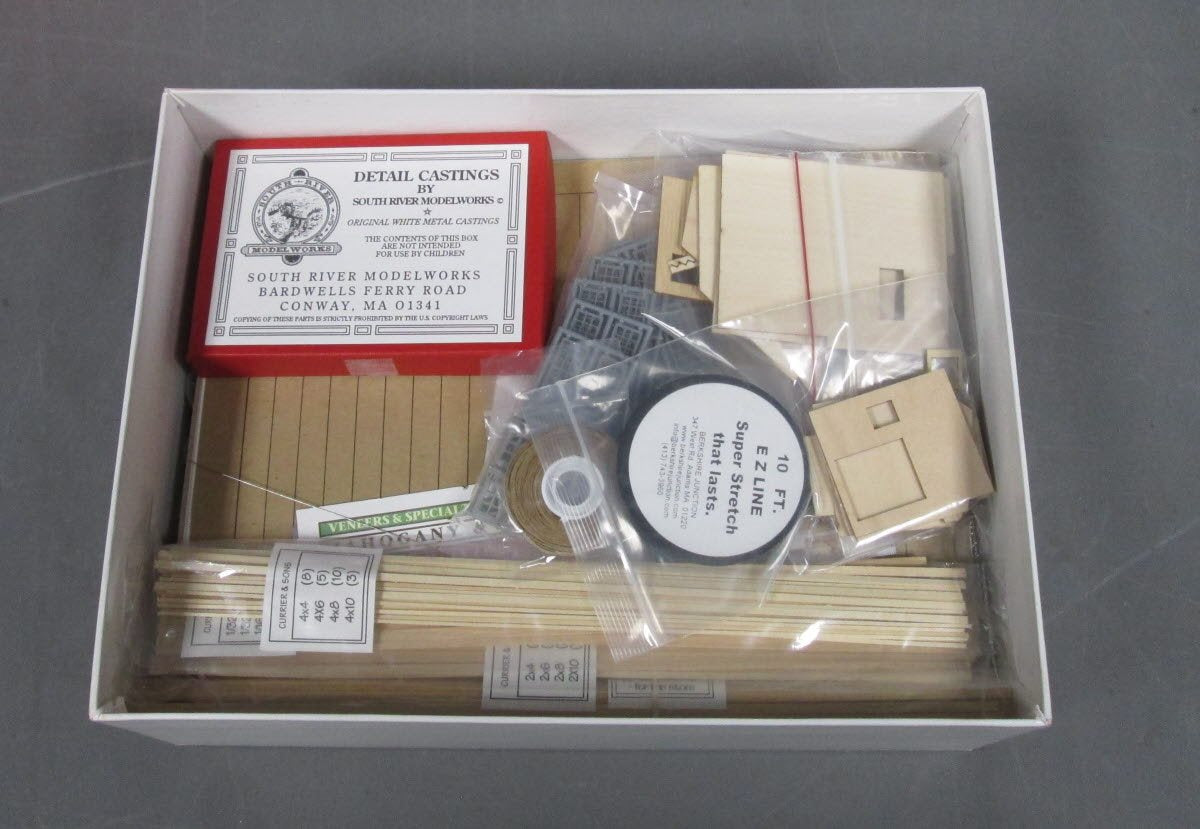South River Model Works 230 HO Currier & Sons Cabinet Makers Building Kit