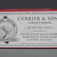 South River Model Works 230 HO Currier & Sons Cabinet Makers Building Kit