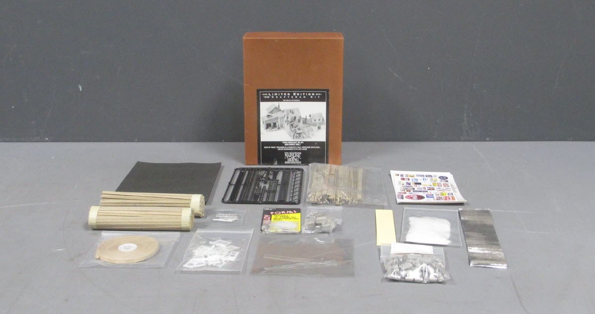 Mainline Siding MS 524 HO Paper Merchant Limited Edition Buildings Only Kit