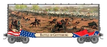 Micro-Trains 10100708 N CW Battle of Gettysburg 40' Hi-Cube Single Door Boxcar