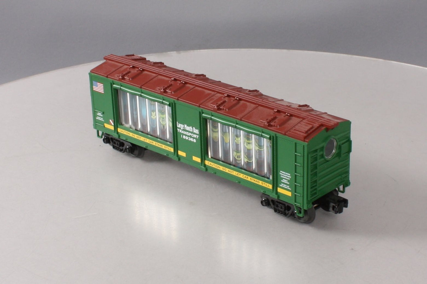 MTH 30-79209 Large Mouth Bass Operating Aquarium Car