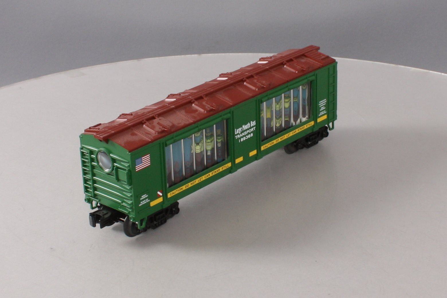 MTH 30-79209 Large Mouth Bass Operating Aquarium Car