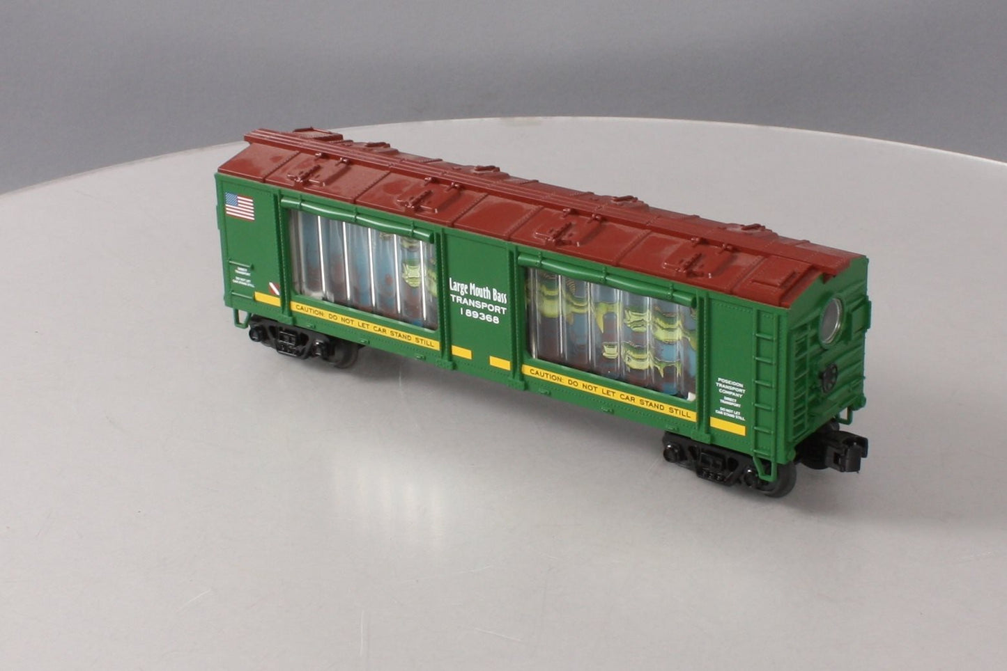 MTH 30-79209 Large Mouth Bass Operating Aquarium Car