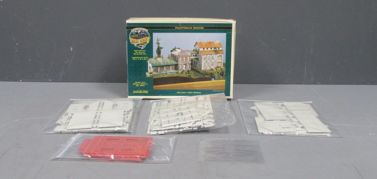 Ertl 4687 HO Authentic Railway Designs Delaney Iron Works Building Kit