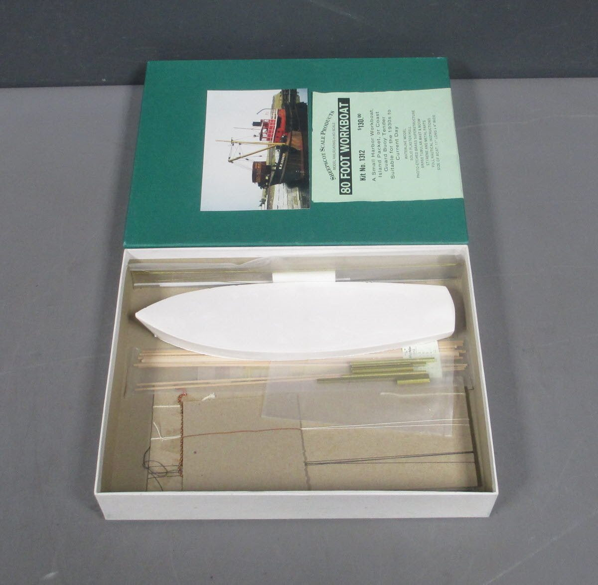Sheepscot Scale Products 1312 1:87 Scale 80’ Workboat Kit
