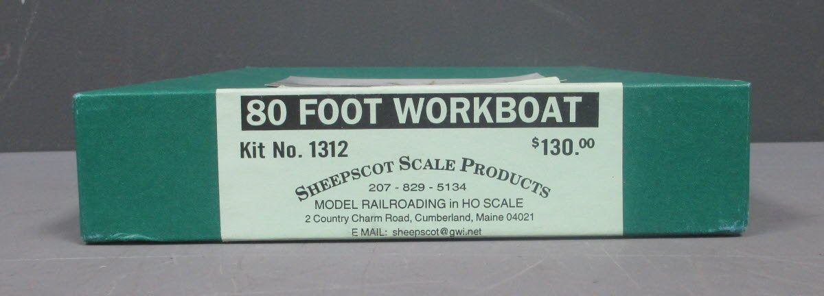 Sheepscot Scale Products 1312 1:87 Scale 80’ Workboat Kit