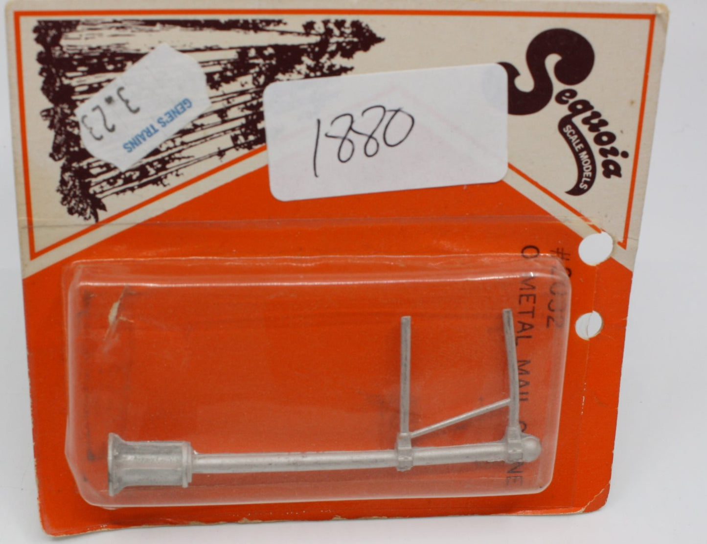 Sequoia Scale Models 2032 O Scale Metal Mail Cane