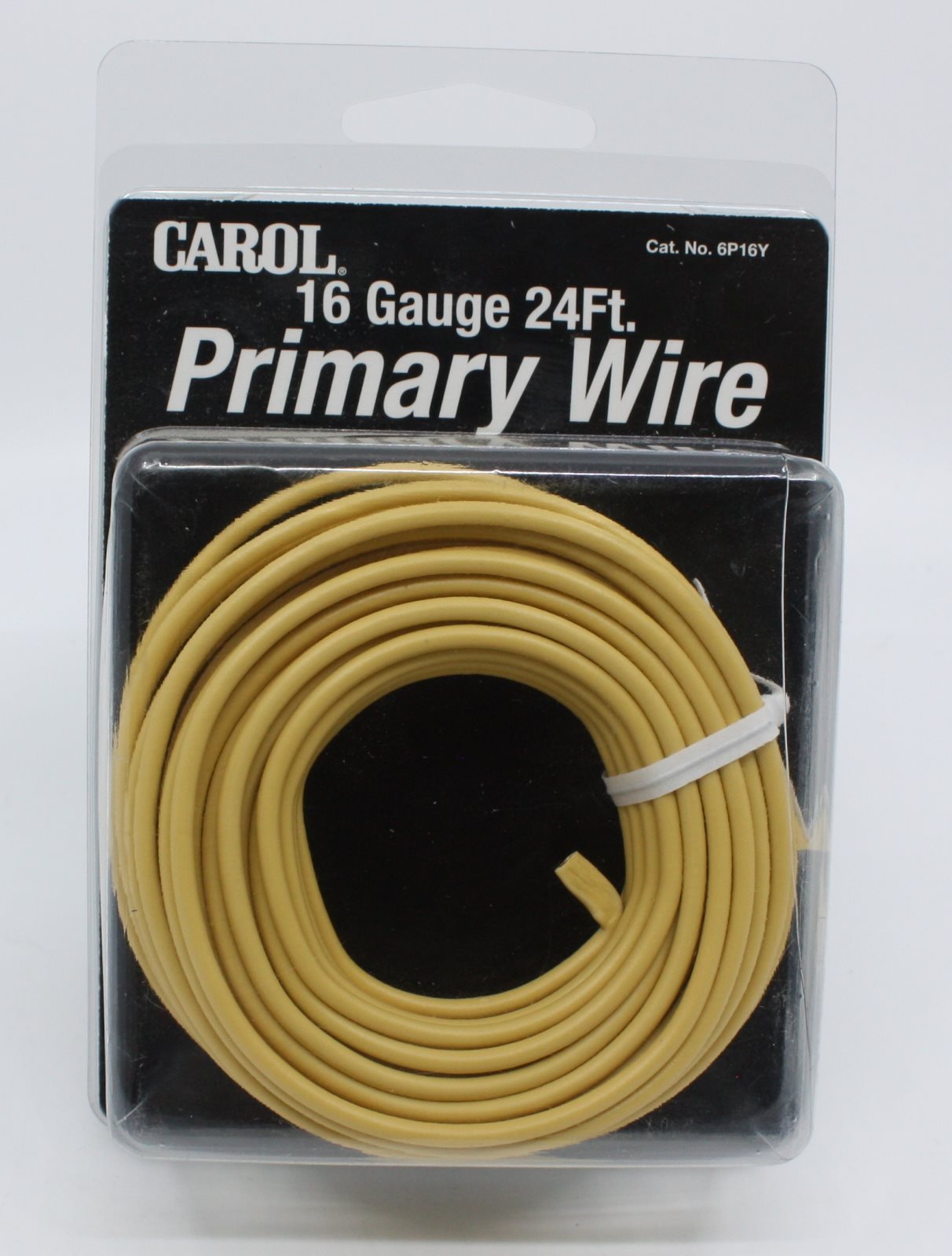 Carol 6P16G Yellow 24' Primary Wire by General Cable