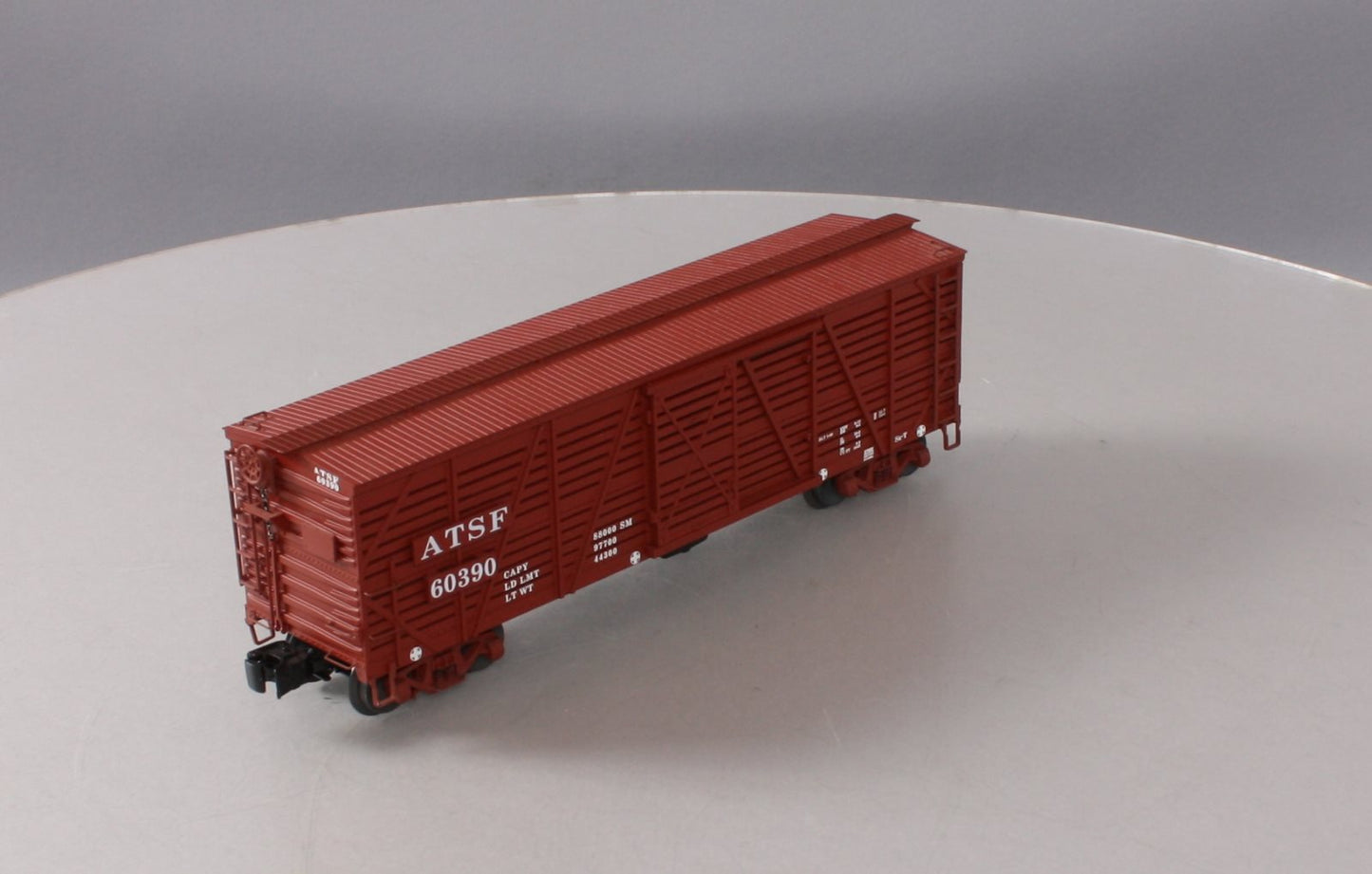Lionel 6-27885 O Gauge ATSF ACF 40-Ton Stock Car #60390