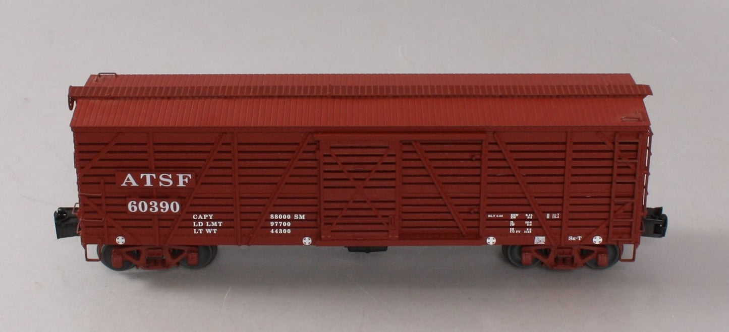 Lionel 6-27885 O Gauge ATSF ACF 40-Ton Stock Car #60390