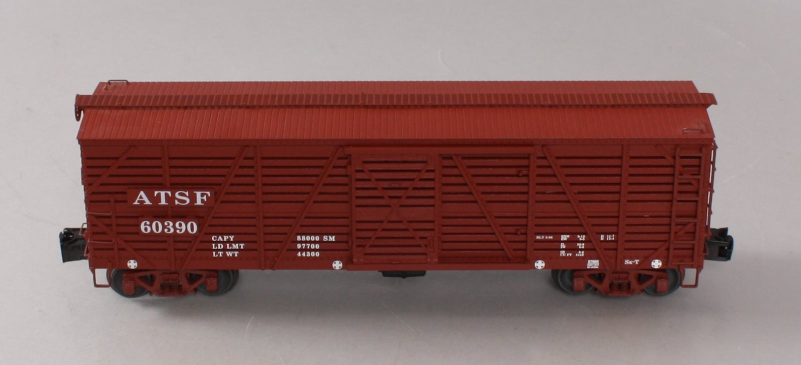 Lionel 6-27885 O Gauge ATSF ACF 40-Ton Stock Car #60390