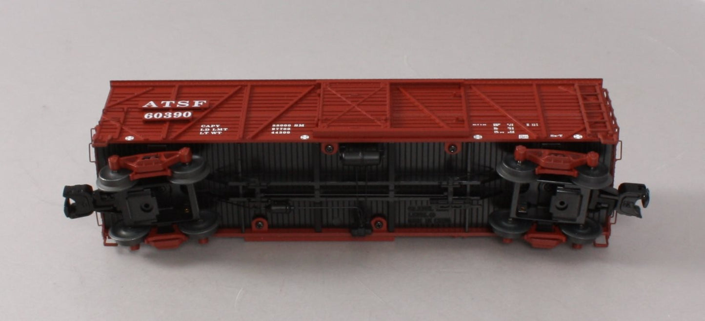 Lionel 6-27885 O Gauge ATSF ACF 40-Ton Stock Car #60390