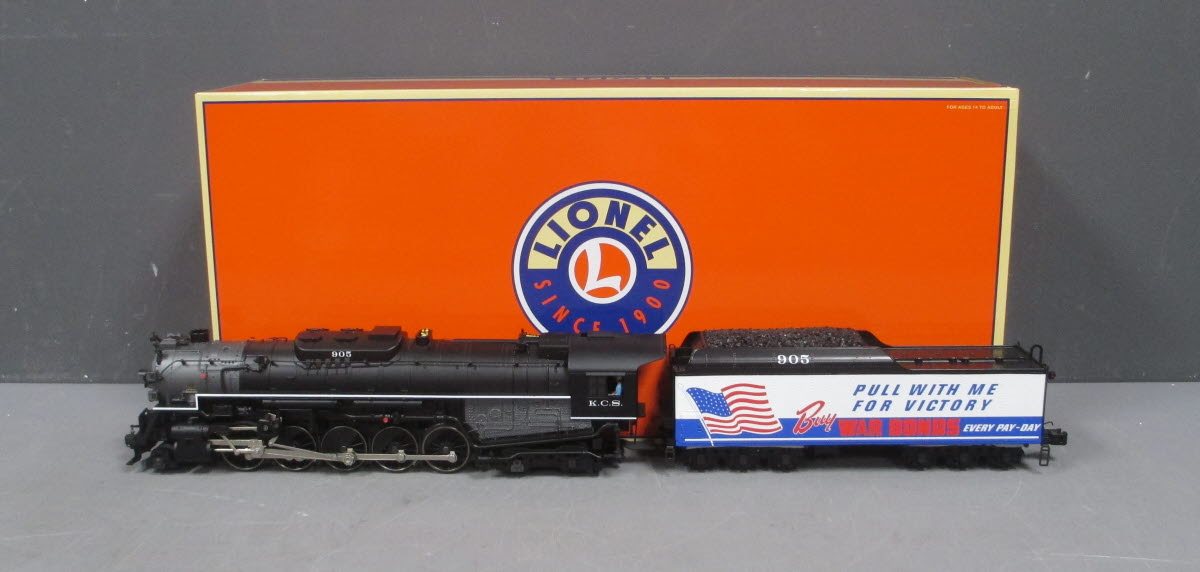 Lionel 1931740 O Kansas City Southern Legacy 2-10-4 Steam Locomotive #905