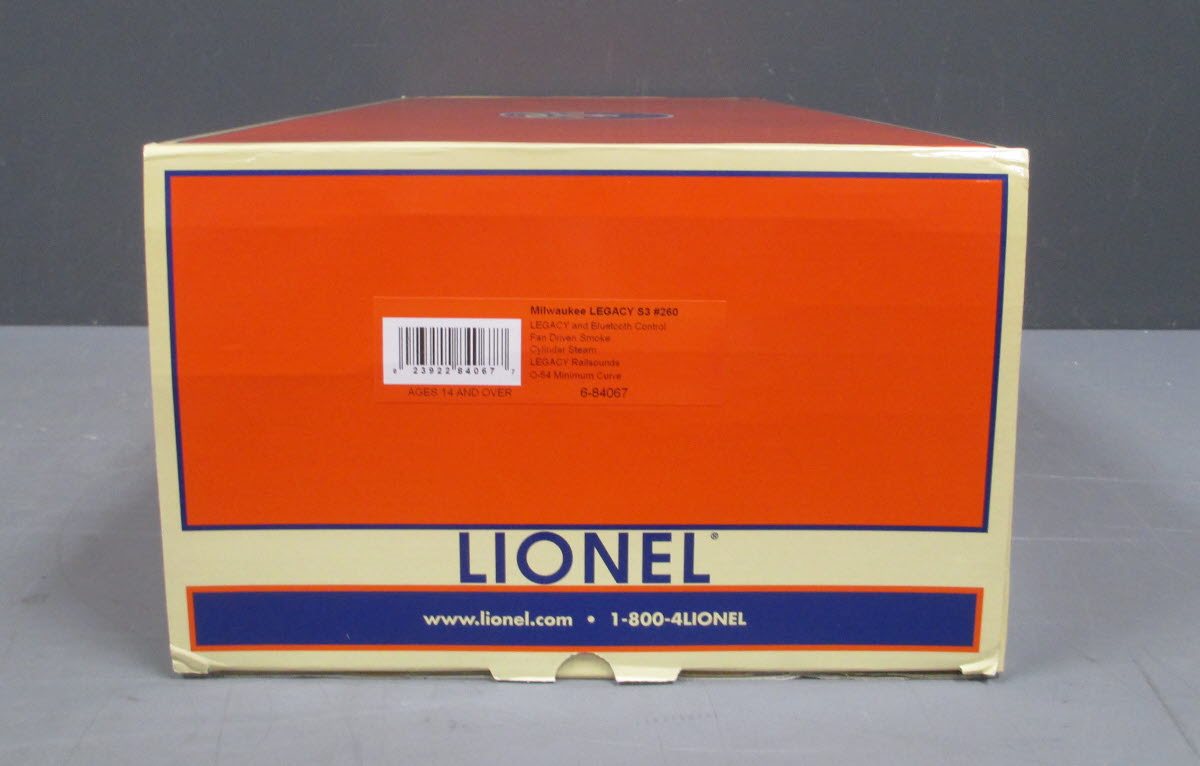 Lionel 6-84067 O MILW Hiawatha S-3 Steam Locomotive/LCS w