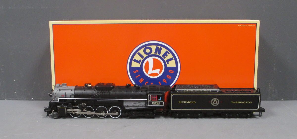 Lionel 6-84692 O Richmond, Fredericksburg and Potomac 4-8-4 Steam Loco #572