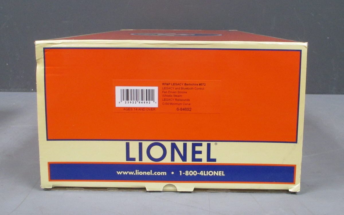 Lionel 6-84692 O Richmond, Fredericksburg and Potomac 4-8-4 Steam Loco #572
