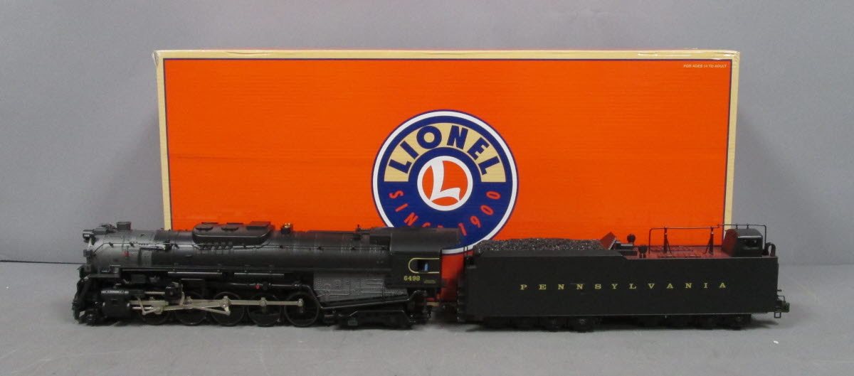 Lionel 6-11301 O Pennsylvania 2-10-4 Legacy Steam Locomotive & Tender #6498