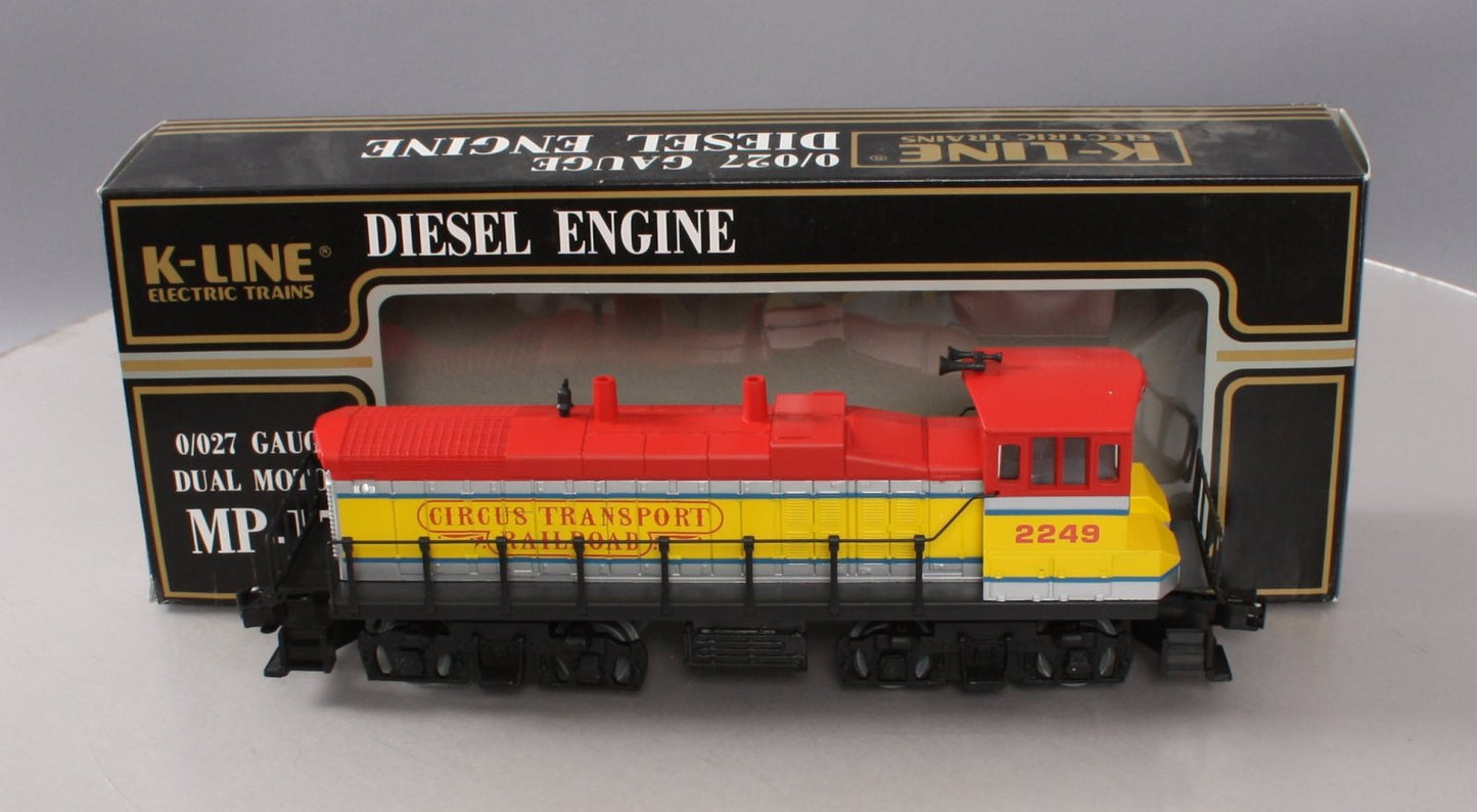 K-Line K2249 O Circus Transport Railway MP-15 Diesel Locomotive #2249