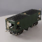 MTH 10-1053 Standard Gauge Green & Black Hopper with Brass Trim #216