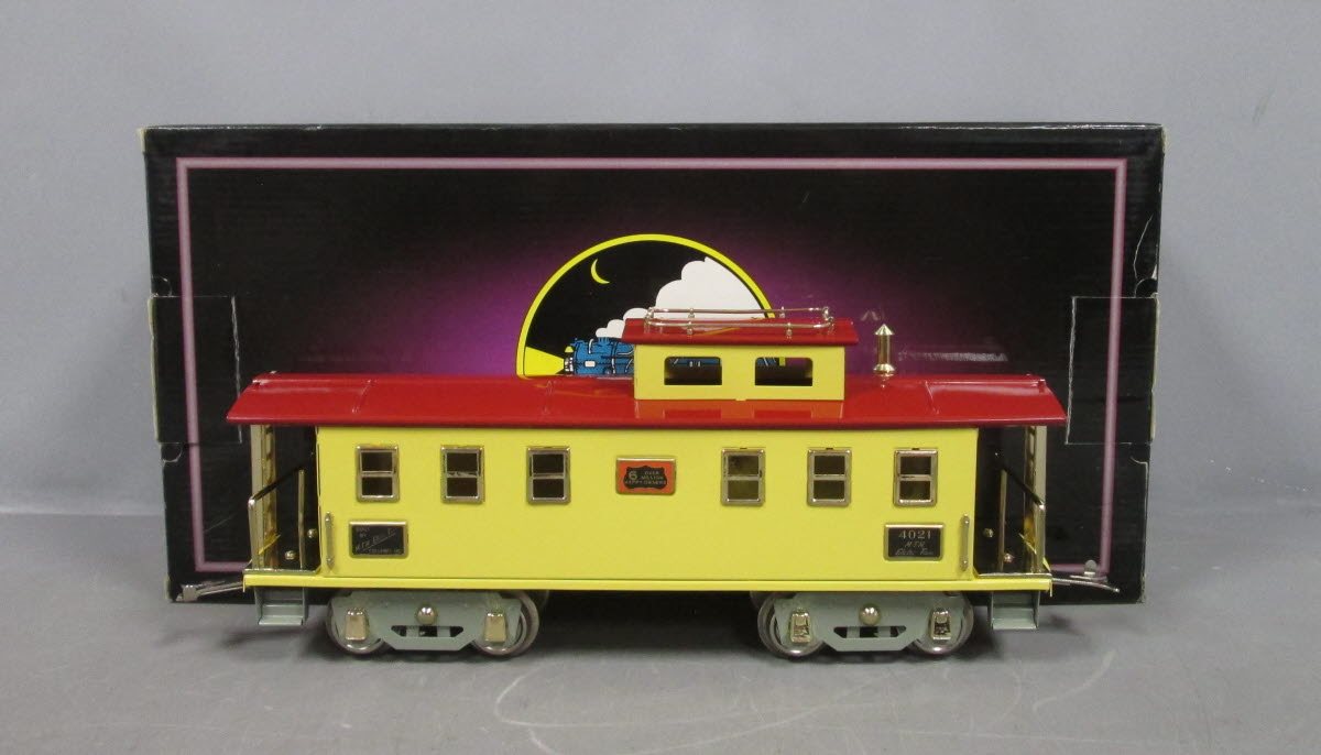 MTH 10-2209 Cream & Red 4021 Caboose-