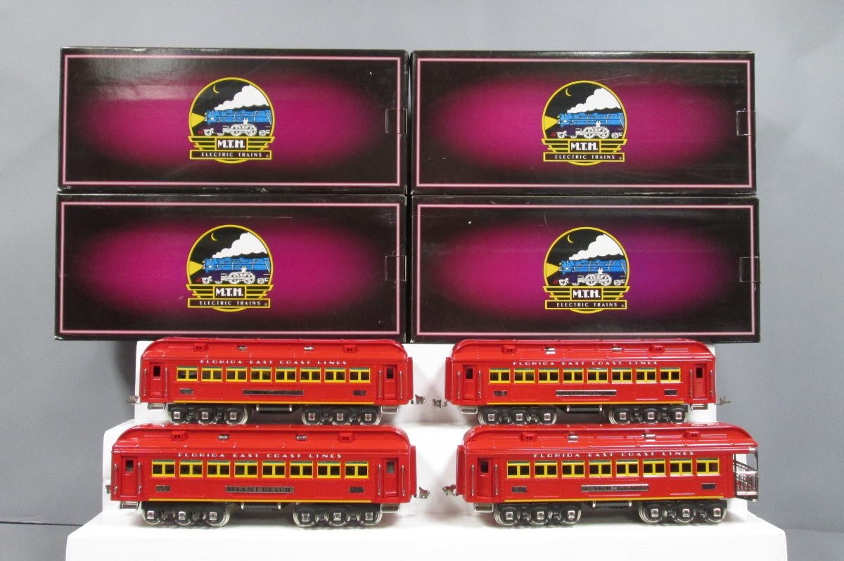 MTH 10-5064 Std Gauge Florida East Coast Stephen Girard Passenger Set (Set of 4)
