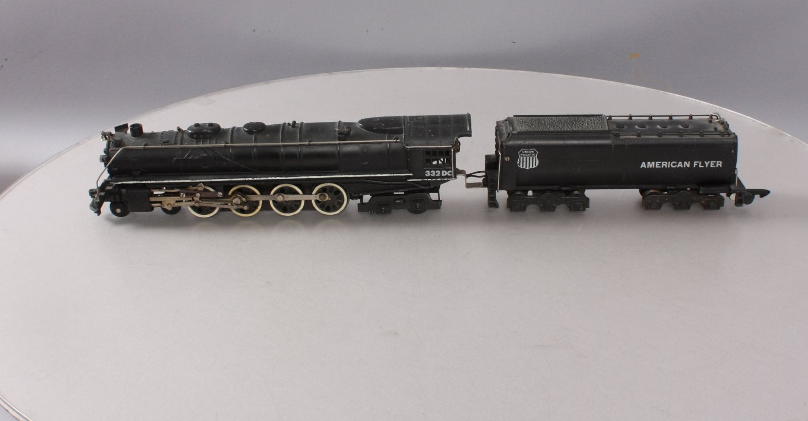 American Flyer 332DC Vintage S Union Pacific Steam Locomotive w/Tender -DC