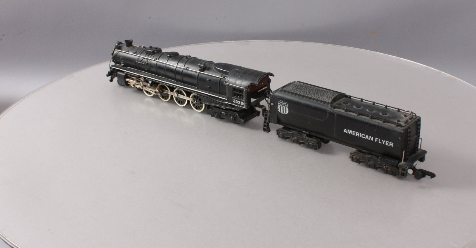 American Flyer 332DC Vintage S Union Pacific Steam Locomotive w/Tender -DC