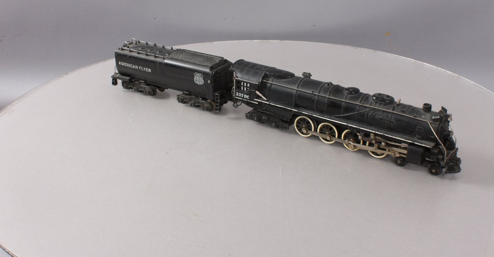 American Flyer 332DC Vintage S Union Pacific Steam Locomotive w/Tender -DC