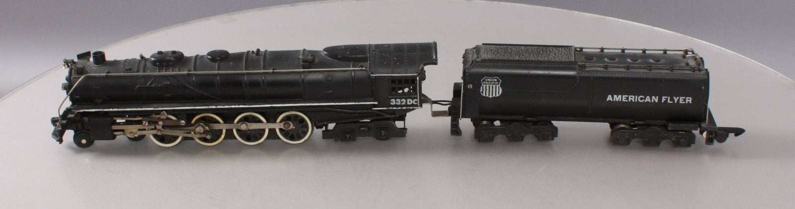 American Flyer 332DC Vintage S Union Pacific Steam Locomotive w/Tender -DC
