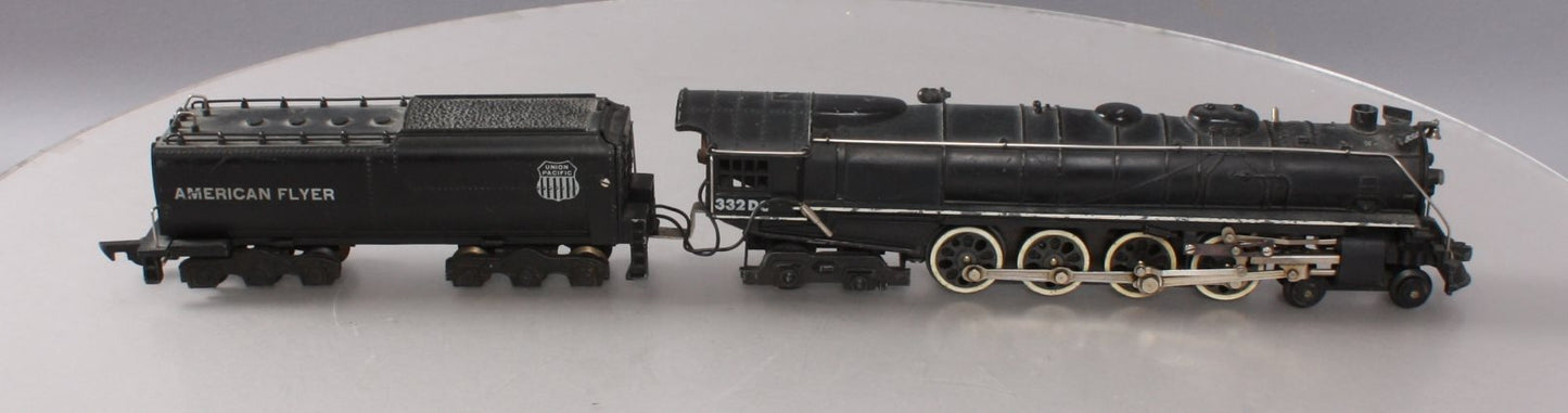 American Flyer 332DC Vintage S Union Pacific Steam Locomotive w/Tender -DC