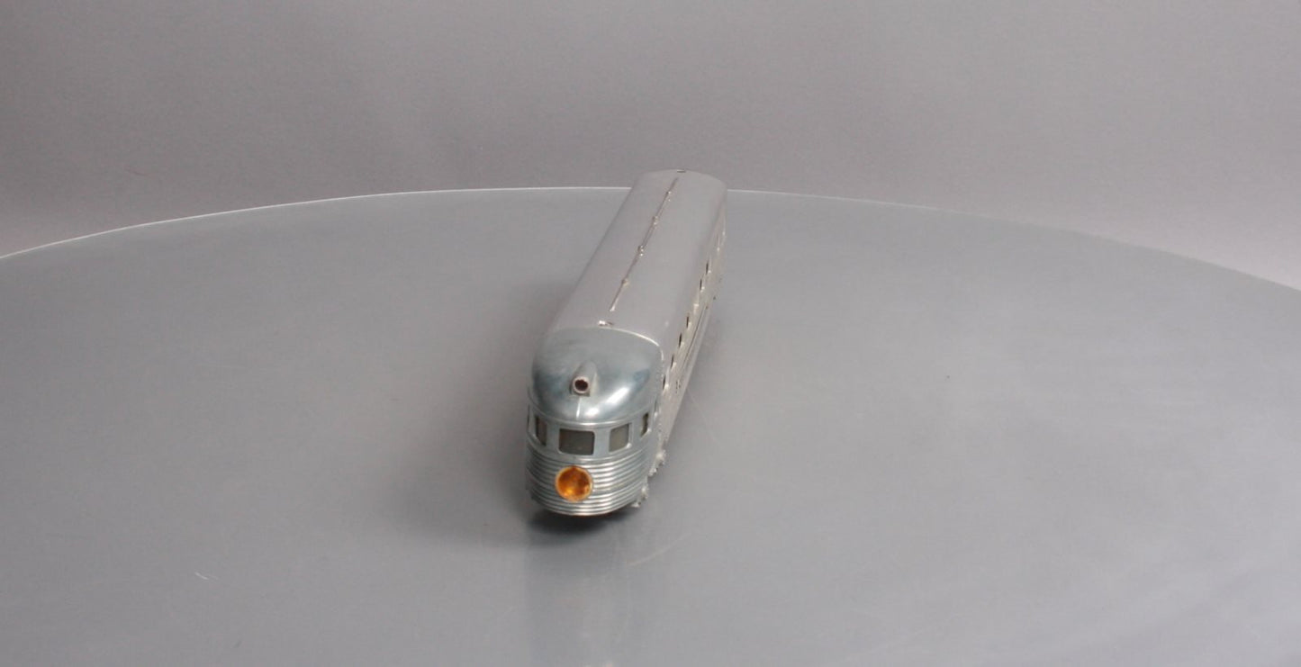 American Flyer 663 Vintage S Aluminum Illuminated Observation Car