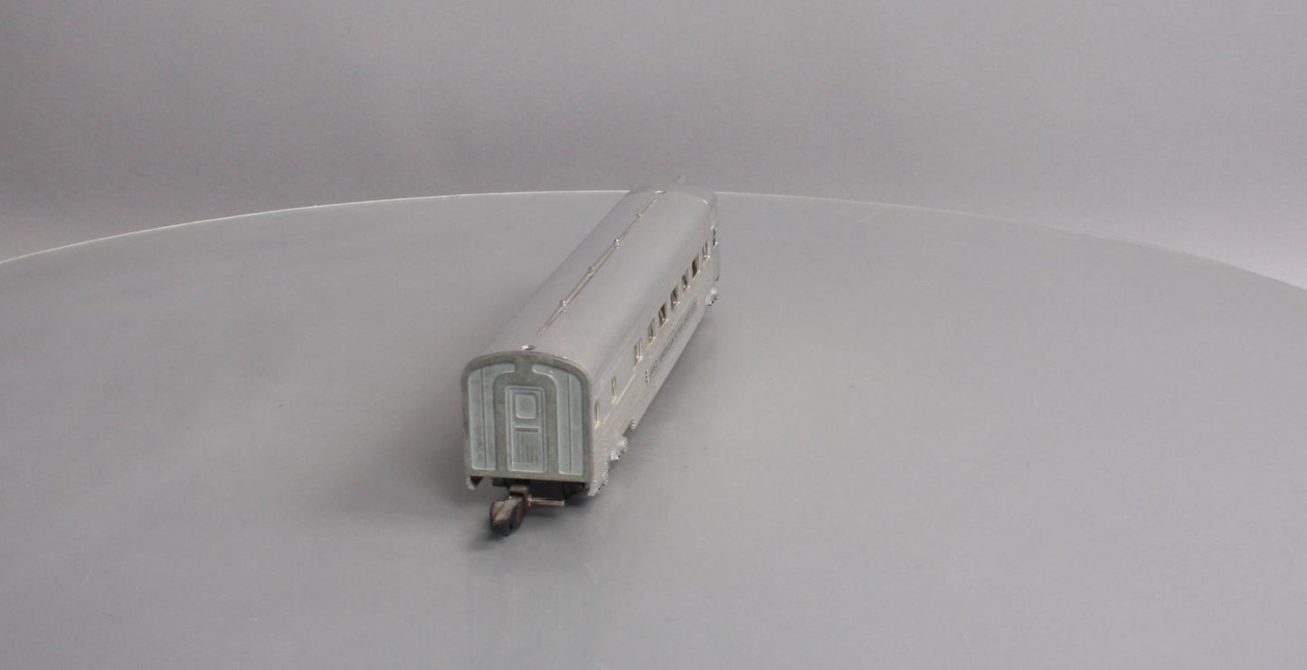 American Flyer 663 Vintage S Aluminum Illuminated Observation Car
