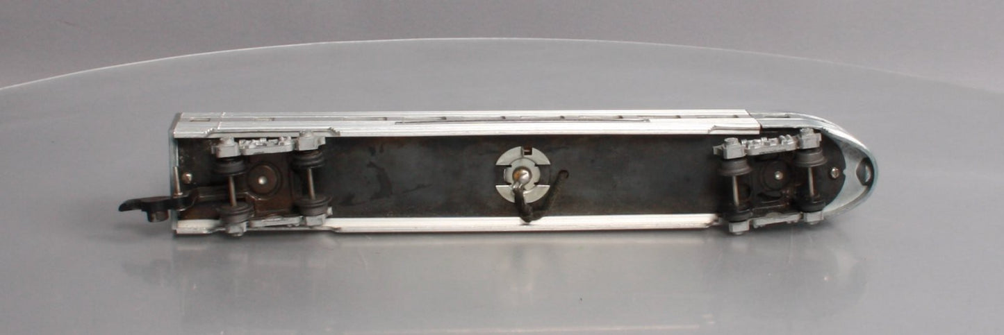 American Flyer 663 Vintage S Aluminum Illuminated Observation Car