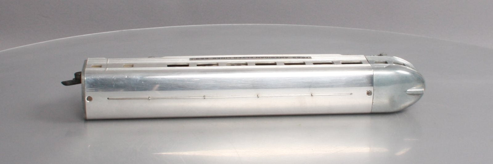 American Flyer 663 Vintage S Aluminum Illuminated Observation Car