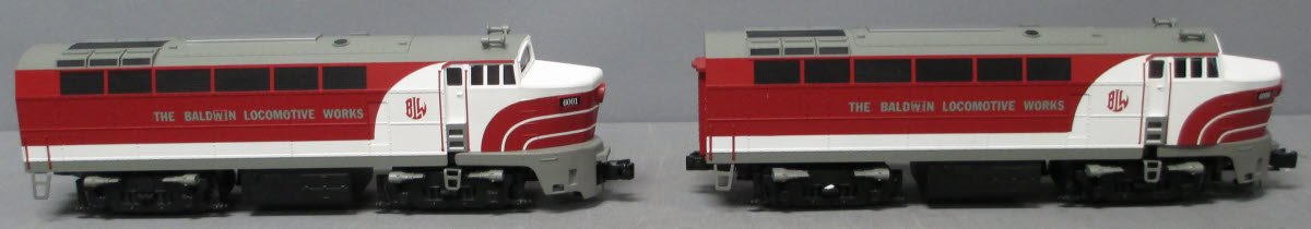 Williams 21909 O Gauge Baldwin Sharknose Diesel Locomotive AA Set