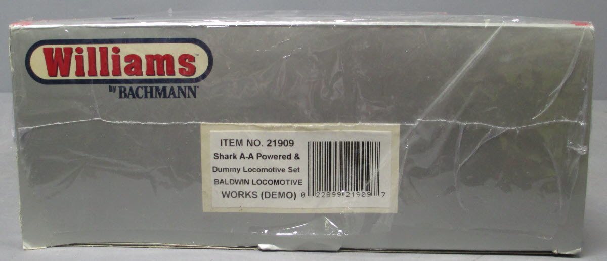 Williams 21909 O Gauge Baldwin Sharknose Diesel Locomotive AA Set