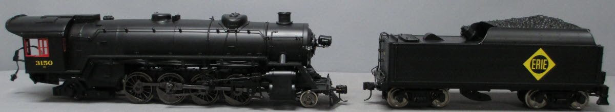 Aristo-Craft 21511Erie 2-8-2 Mikado Steam Loco # 3150
