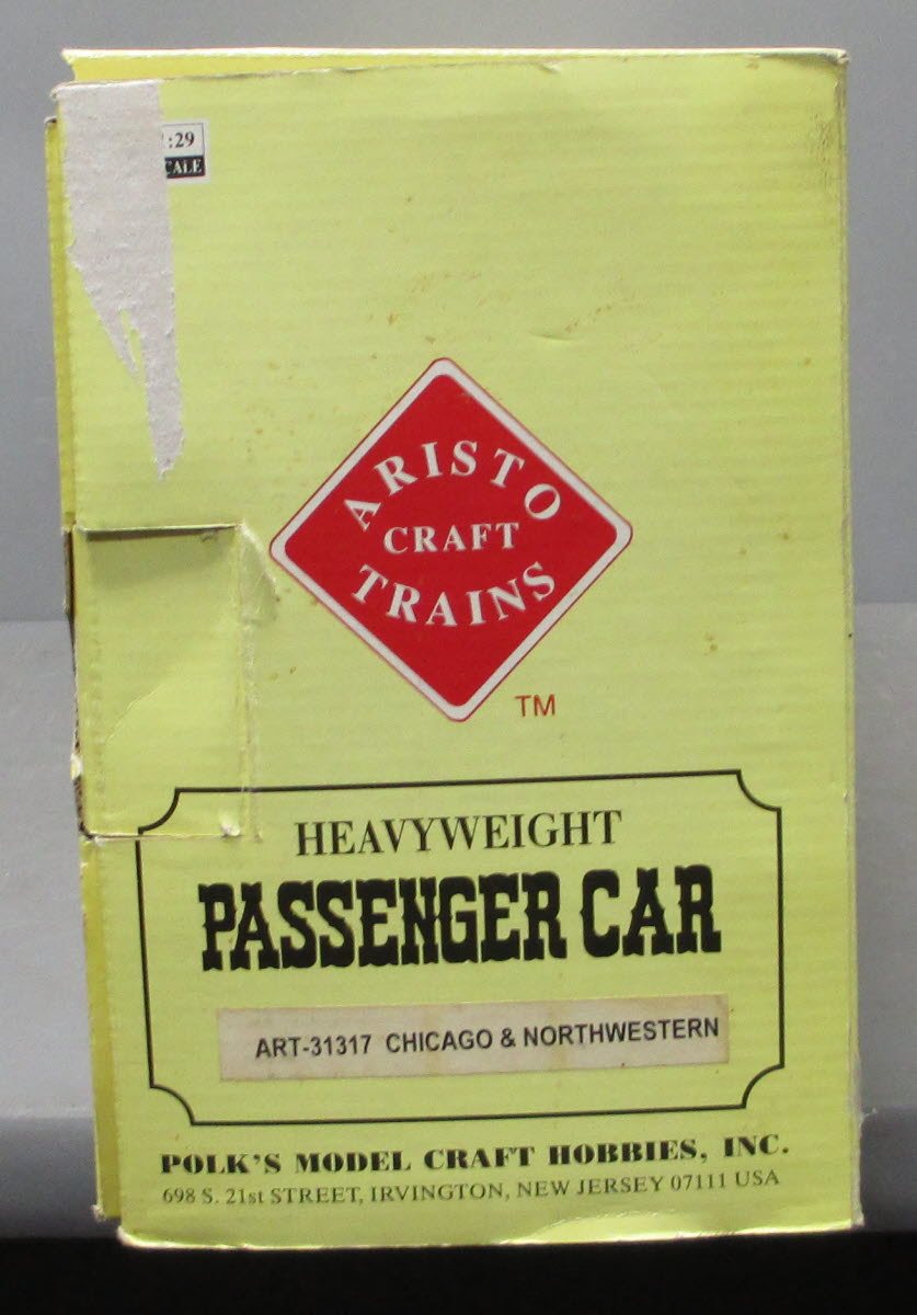 Aristo-Craft 31317 C&NW Heavyweight Coach Car