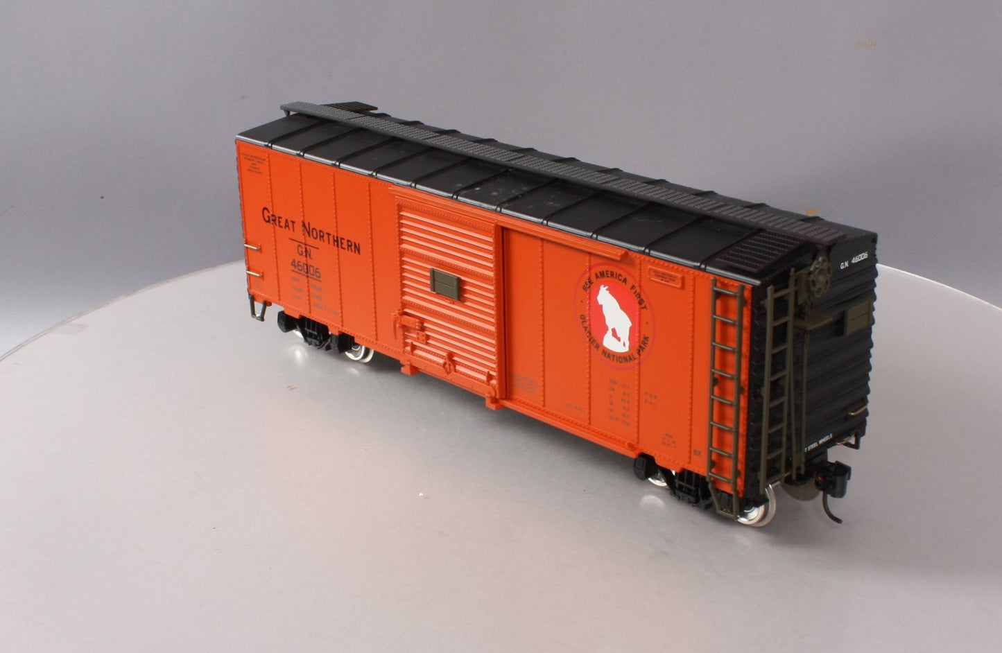 Aristo-Craft 46006 Great Northern Boxcar W/ Metal Wheels