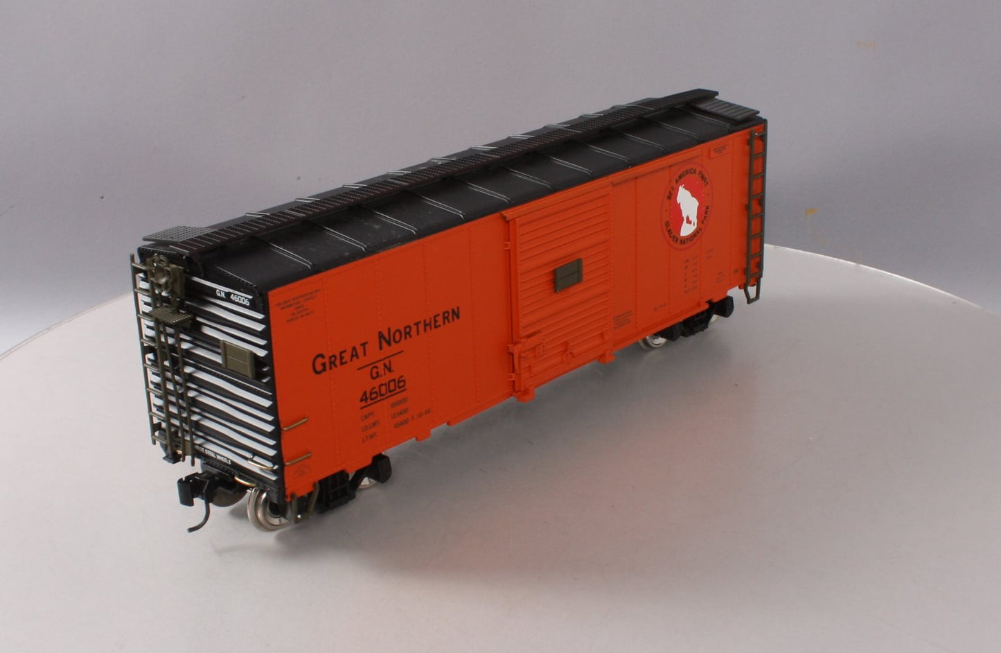 Aristo-Craft 46006 Great Northern Boxcar W/ Metal Wheels