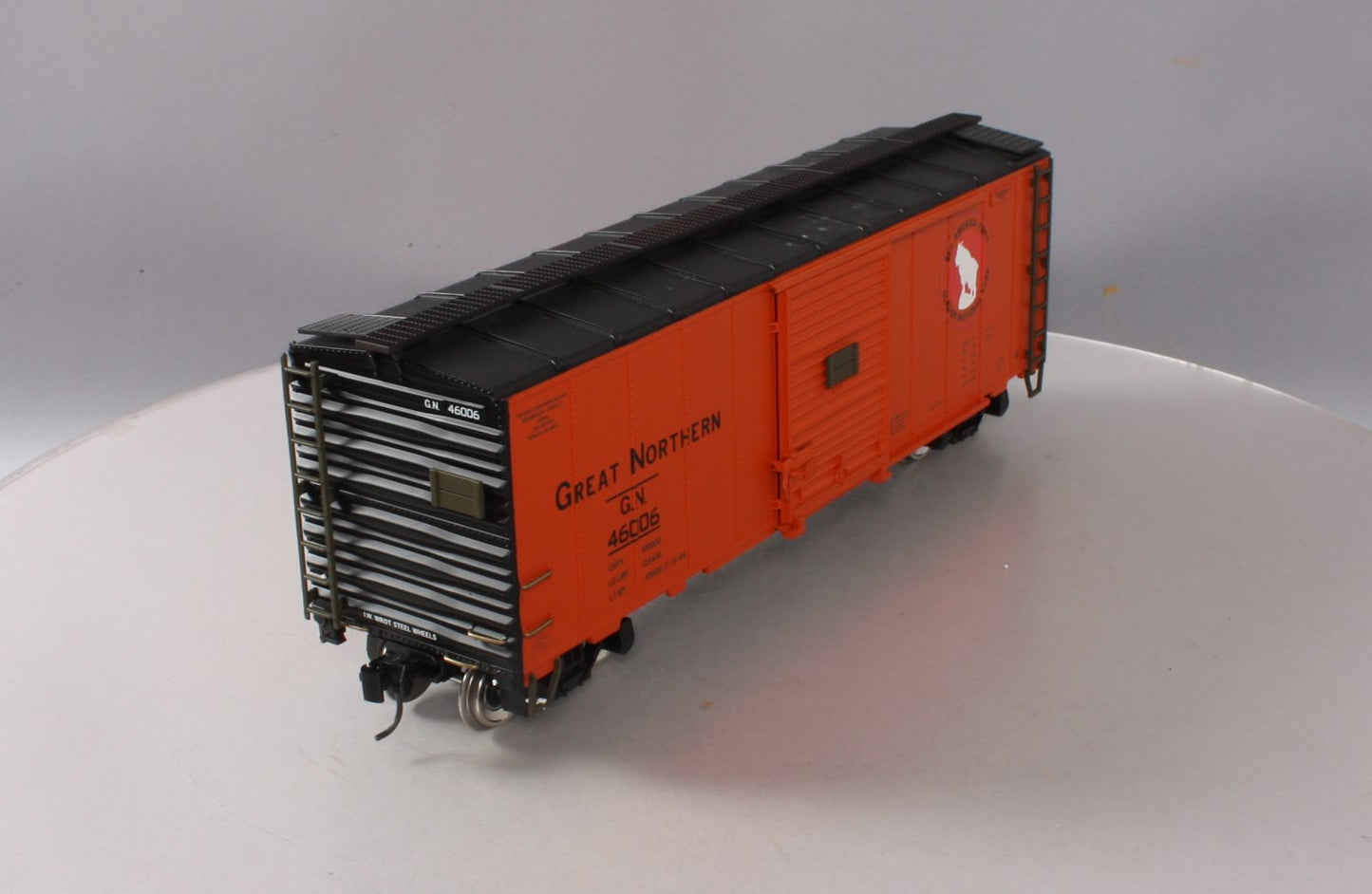 Aristo-Craft 46006 Great Northern Boxcar W/ Metal Wheels