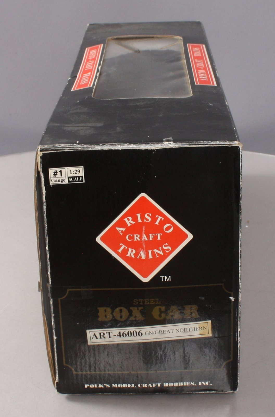 Aristo-Craft 46076 G Gauge B&A State of Maine Steel Boxcar