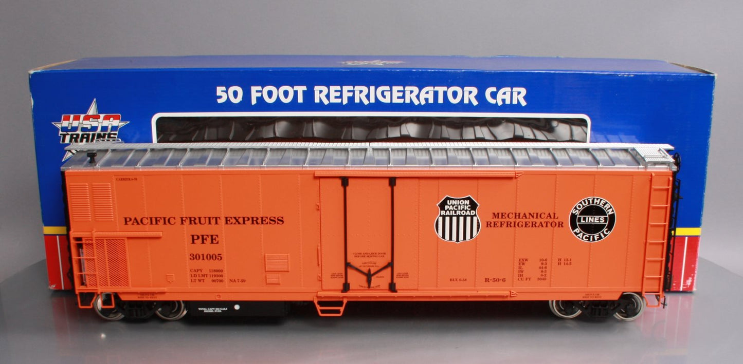 USA Trains R16708 G Pacific Fruit Express 50' Mechanical Refrigerator Car