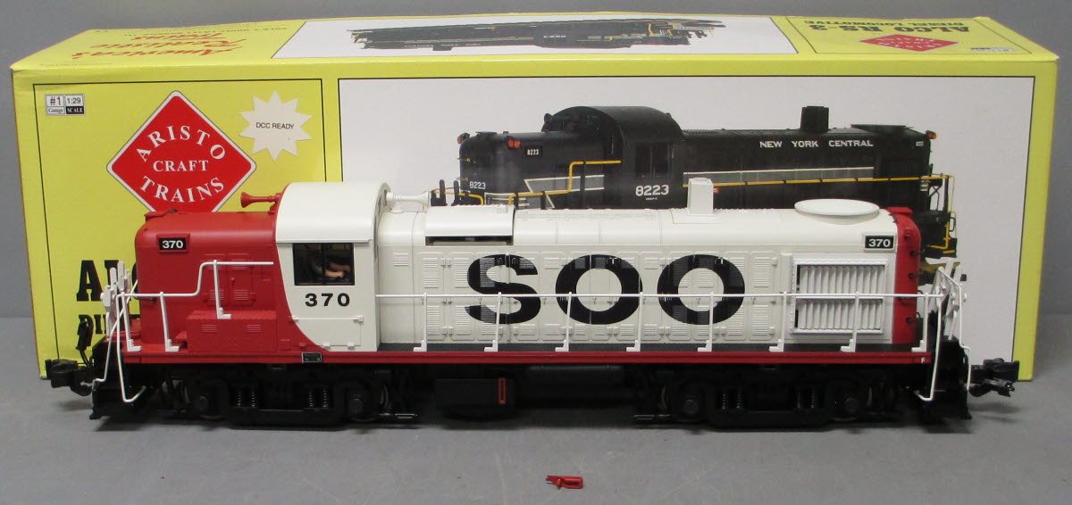 Aristo-Craft 22229C Soo Line Large Scale RS-3 Diesel Locomotive #370